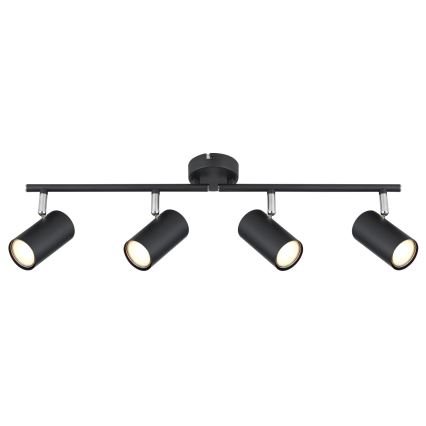 Globo - Spotlámpa 4xGU10/25W/230V fekete