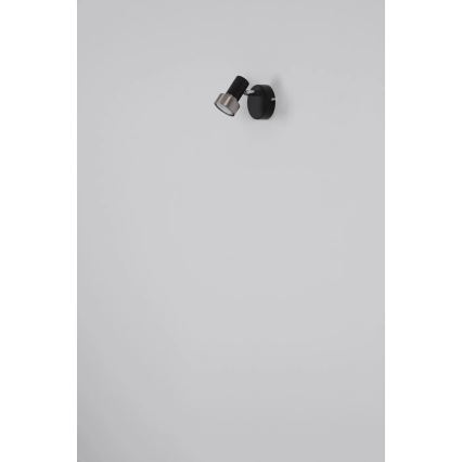 Globo - Fali spotlámpa 1xGU10/25W/230V fekete/ezüst