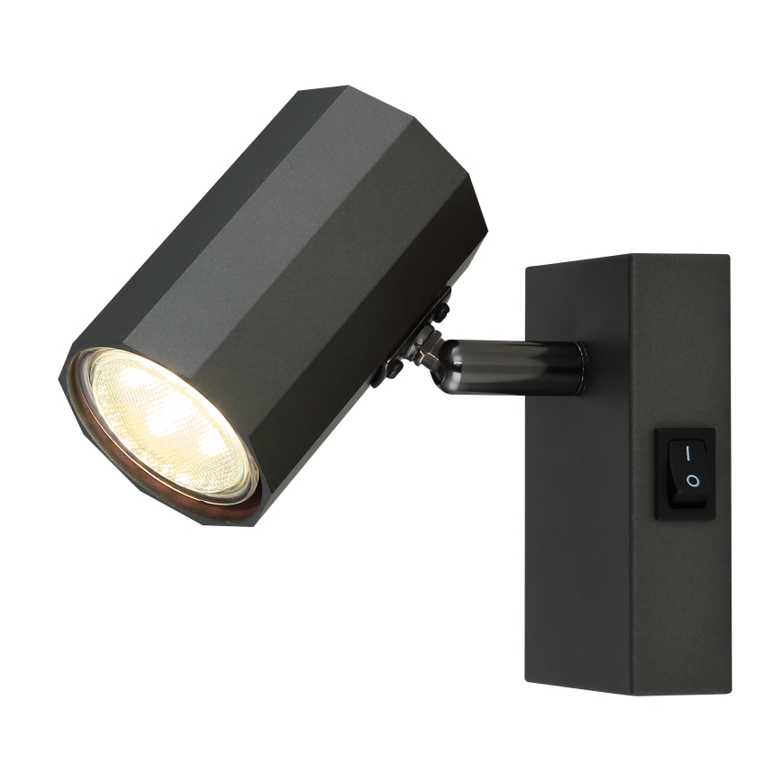 Globo - Fali spotlámpa 1xGU10/25W/230V fekete