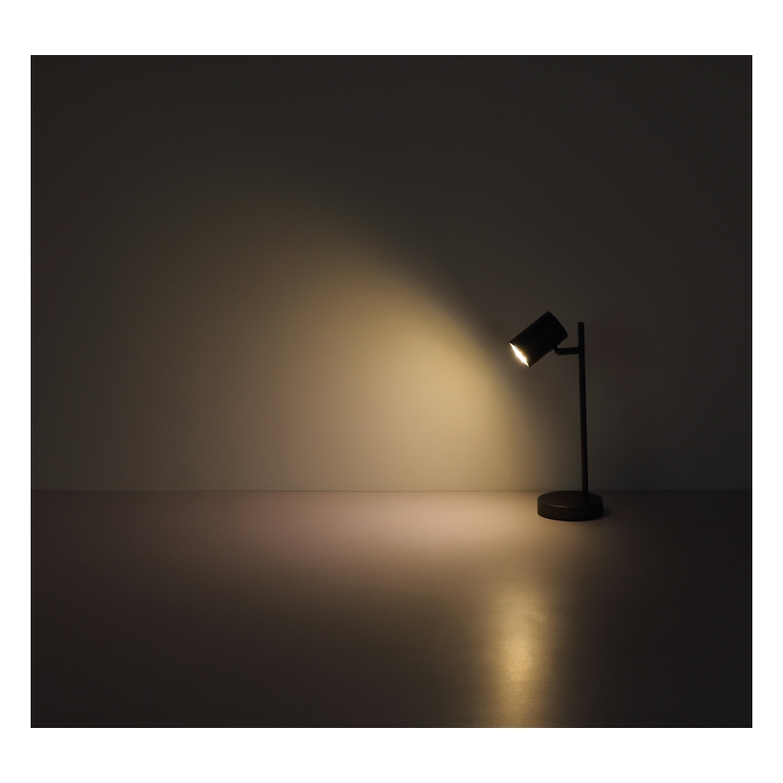 Globo - Csillár zsinóron 1xGU10/25W/230V fekete