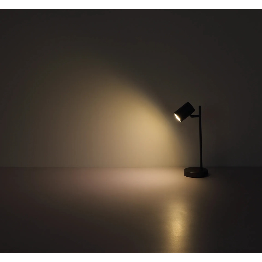 Globo - Asztali lámpa 1xGU10/5W/230V barna