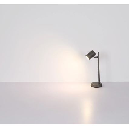 Globo - Asztali lámpa 1xGU10/5W/230V barna