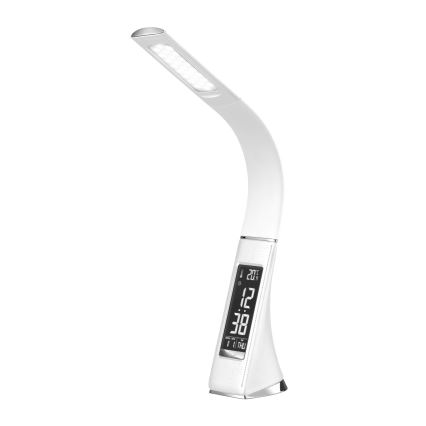 Globo - LED fényerőszabályozható érintésvezérelt asztali lámpa kijelzővel LED/6,5W/230V 3000/4500/5800K fehér