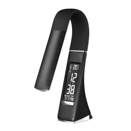 Globo - LED érintőkapcsolós asztali lámpa állítható fényerővel, kijelzővel LED/6,5W/230V 3000/4500/5800K fekete