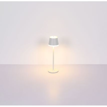 Globo - LED Dimmelhető újratölthető érintős asztali lámpa LED/4,6W/230V 1800 mAh USB IP54 fehér