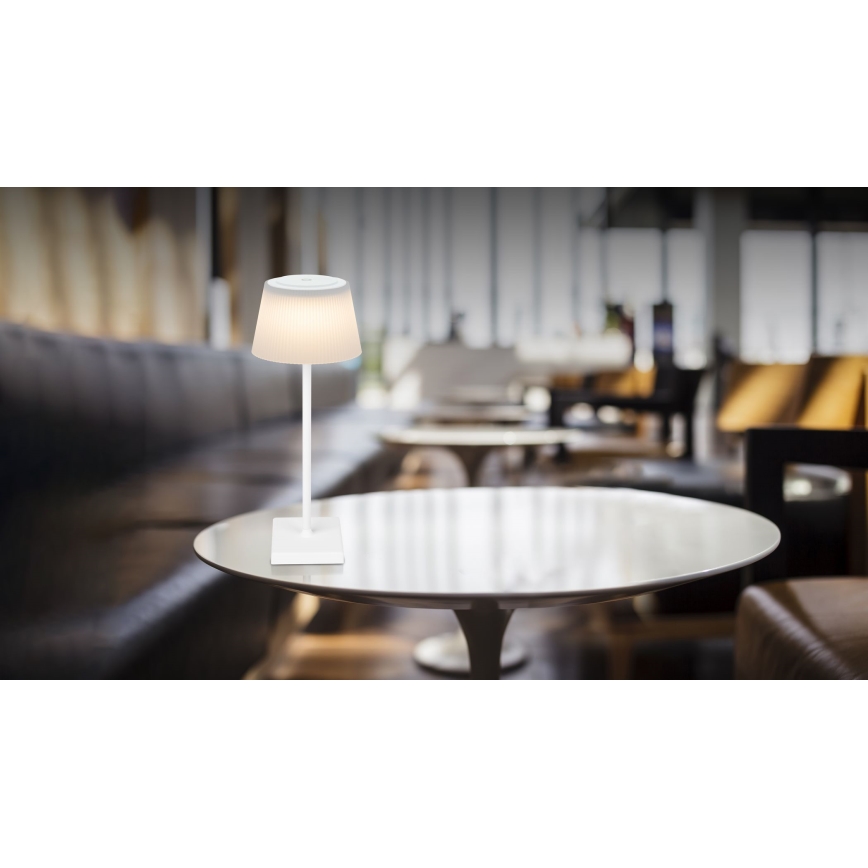 Globo - LED LED Kültéri dimmelhető érintős asztali lámpa LED/4W/5V 3000/4000/5000K 1800 mAh IP44