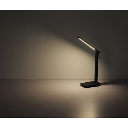 Globo - LED érintős, fényerőszabályzós asztali lámpa LED/5W/230V 2700/4000/6500K fekete