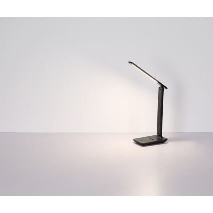 Globo - LED érintős, fényerőszabályzós asztali lámpa LED/5W/230V 2700/4000/6500K fekete