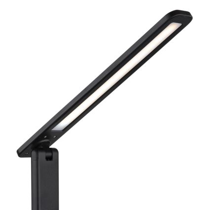 Globo - LED érintésvezérelt, fényerőszabályozható, tölthető asztali lámpa LED/4W/5V 2700/4000/6500K 1800 mAh fekete