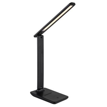 Globo - LED érintésvezérelt, fényerőszabályozható, tölthető asztali lámpa LED/4W/5V 2700/4000/6500K 1800 mAh fekete