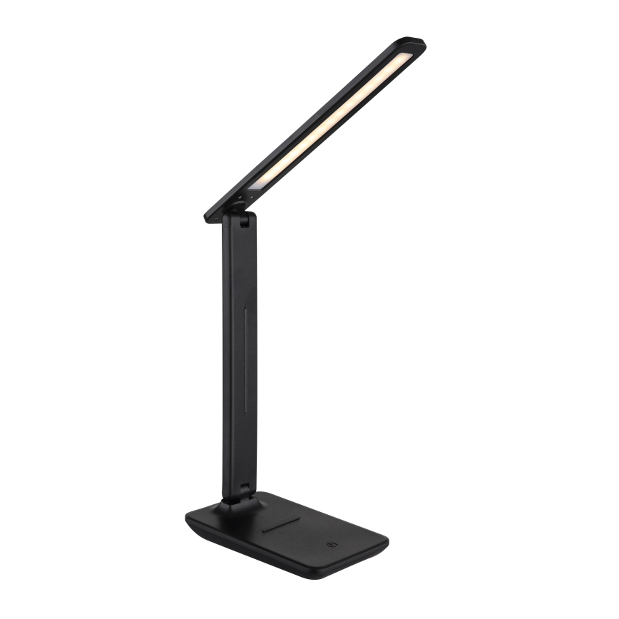 Globo - LED érintésvezérelt, fényerőszabályozható, tölthető asztali lámpa LED/4W/5V 2700/4000/6500K 1800 mAh fekete