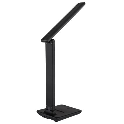 Globo - LED érintésvezérelt, fényerőszabályozható, tölthető asztali lámpa LED/4W/5V 2700/4000/6500K 1800 mAh fekete