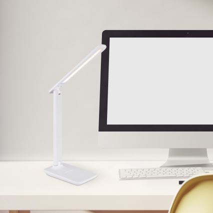 Globo - LED érintős, fényerőszabályzós asztali lámpa LED/5W/230V 2700/4000/6500K fehér