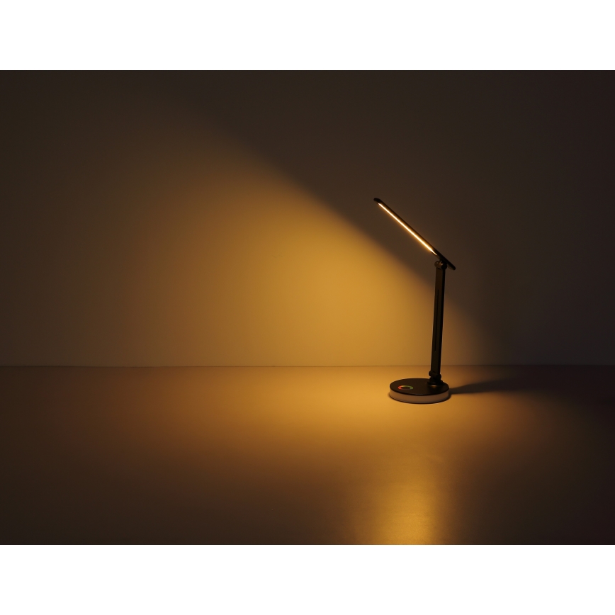 Globo - LED RGBW állítható fényerejű érintős asztali lámpa LED/5W/230V + LED/2W 2700K/4000K/6500K fehér