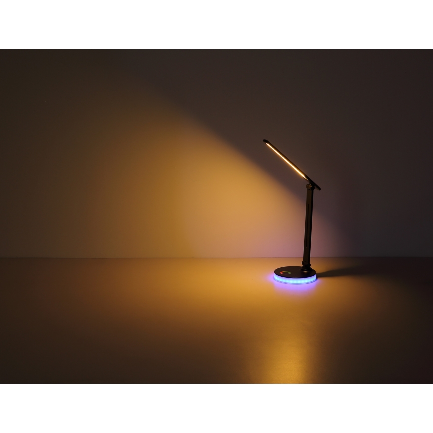 Globo - LED RGBW állítható fényerejű érintős asztali lámpa LED/5W/230V + LED/2W 2700K/4000K/6500K fehér