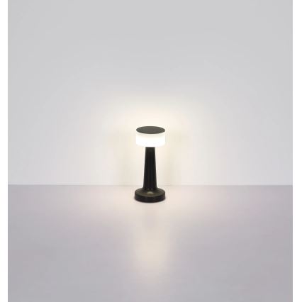 Globo - LED érintőkapcsolós asztali lámpa, állítható fényerővel LED/1W/3,7V 2700K/4000K/6500K 800 mAh USB fekete