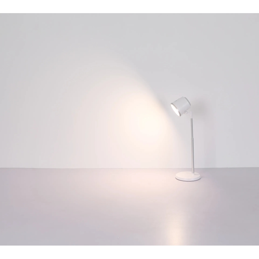 Globo - LED érintőkapcsolós asztali lámpa 4 az 1-ben LED/6W/3,7V 3000K/4000K/6500K 1500 mAh USB fehér