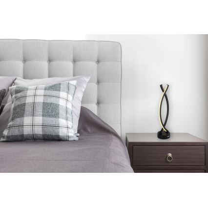 Globo - LED érintős asztali lámpa, állítható fényerővel LED/1W/3,7V 3000K 1800 mAh USB fekete