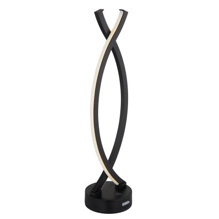 Globo - LED érintős asztali lámpa, állítható fényerővel LED/1W/3,7V 3000K 1800 mAh USB fekete