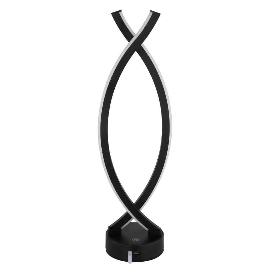 Globo - LED érintős asztali lámpa, állítható fényerővel LED/1W/3,7V 3000K 1800 mAh USB fekete