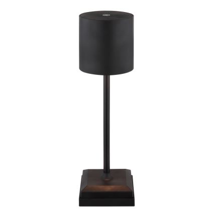 Globo - LED fényerőszabályozható érintéses újratölthető asztali lámpa LED/1,5W/5V 2200 mAh fekete