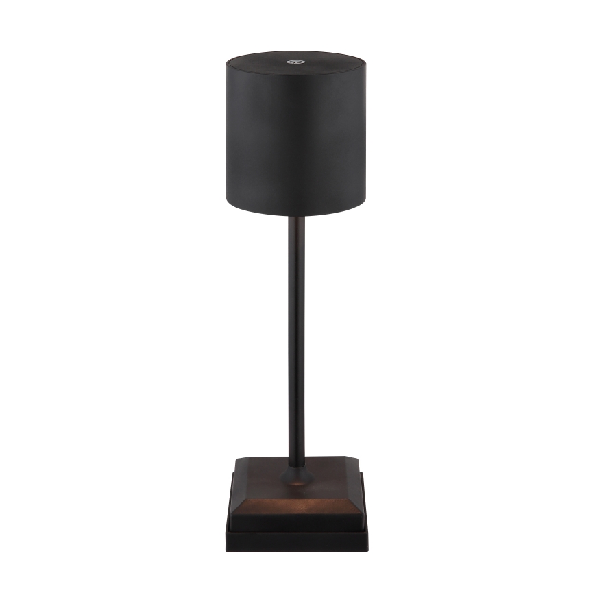 Globo - LED fényerőszabályozható érintéses újratölthető asztali lámpa LED/1,5W/5V 2200 mAh fekete