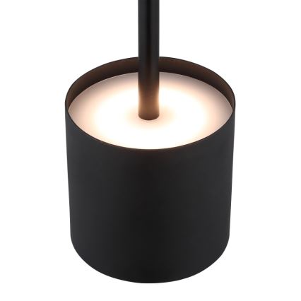 Globo - LED fényerőszabályozható érintéses újratölthető asztali lámpa LED/1,5W/5V 2200 mAh fekete