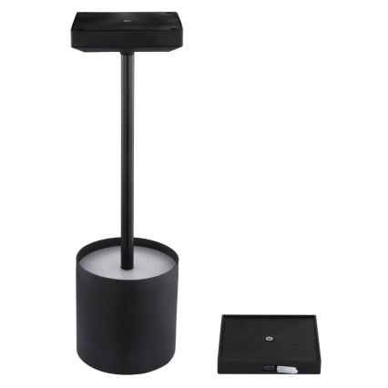 Globo - LED fényerőszabályozható érintéses újratölthető asztali lámpa LED/1,5W/5V 2200 mAh fekete