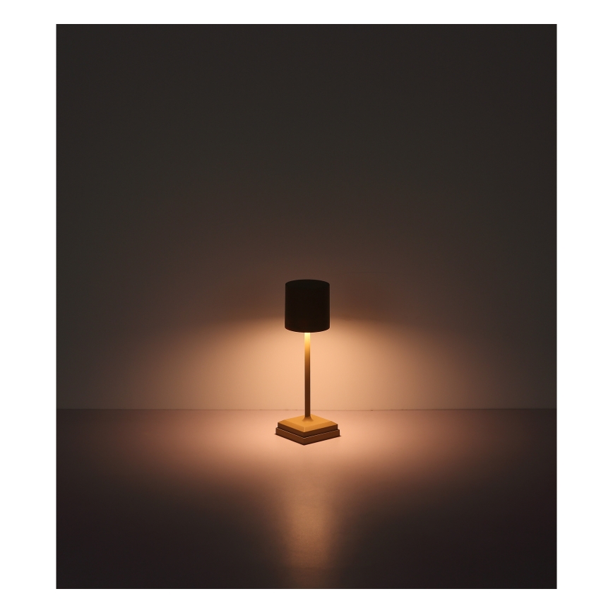 Globo - dimmelhető, érintésvezérlésű, újratölthető LED asztali lámpa LED/1,5W/5V 2200 mAh bézs