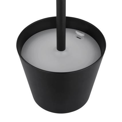 Globo - LED dimmelhető érintésvezérlésű újratölthető kültéri asztali lámpa 3 az 1-ben LED/3W/5V 3000/4000/5000K IP54 1800 mAh fekete