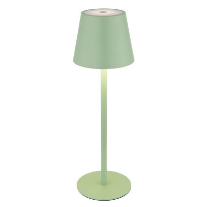 Globo - LED dimmelhető érintésvezérelt tölthető kültéri asztali lámpa 3 az 1-ben LED/3W/5V 3000/4000/5000K IP54 1800 mAh zöld