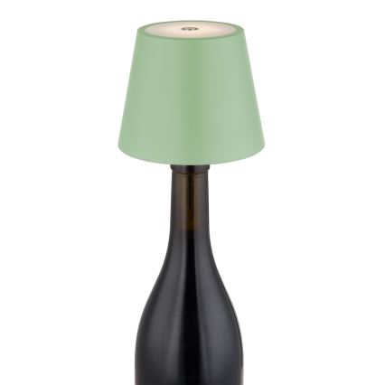 Globo - LED dimmelhető érintésvezérelt tölthető kültéri asztali lámpa 3 az 1-ben LED/3W/5V 3000/4000/5000K IP54 1800 mAh zöld