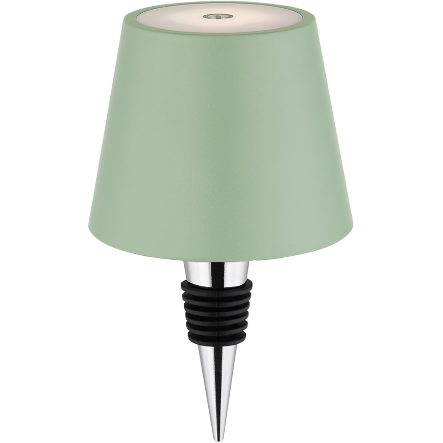 Globo - LED dimmelhető érintésvezérelt tölthető kültéri asztali lámpa 3 az 1-ben LED/3W/5V 3000/4000/5000K IP54 1800 mAh zöld