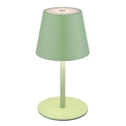 Globo - LED dimmelhető érintésvezérelt tölthető kültéri asztali lámpa 3 az 1-ben LED/3W/5V 3000/4000/5000K IP54 1800 mAh zöld
