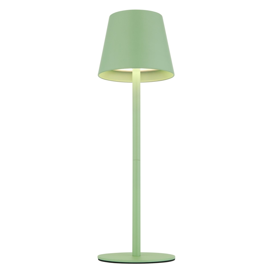Globo - LED dimmelhető érintésvezérelt tölthető kültéri asztali lámpa 3 az 1-ben LED/3W/5V 3000/4000/5000K IP54 1800 mAh zöld