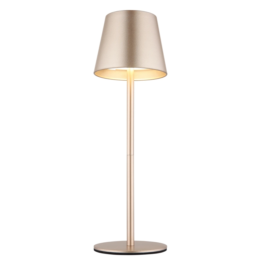 Globo - LED dimmelhető érintéses tölthető kültéri asztali lámpa 3 az 1-ben LED/3W/5V 3000/4000/5000K IP54 1800 mAh sárgaréz