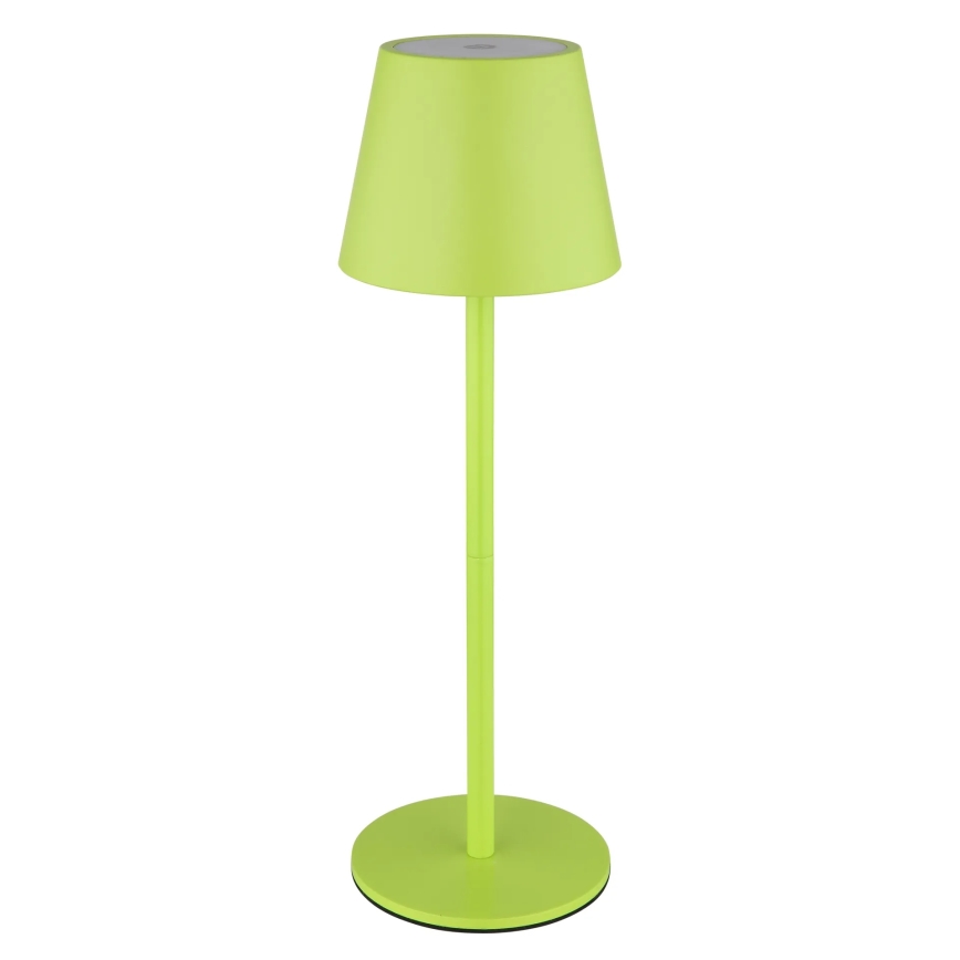 Globo - LED dimmelhető érintős tölthető kültéri asztali lámpa 3 az 1-ben LED/3W/5V 3000/4000/5000K IP54 1800 mAh zöld