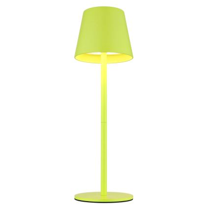 Globo - LED dimmelhető érintős tölthető kültéri asztali lámpa 3 az 1-ben LED/3W/5V 3000/4000/5000K IP54 1800 mAh zöld