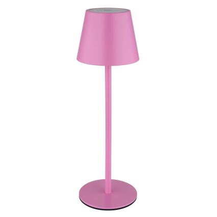 Globo - LED dimmelhető érintéses újratölthető kültéri asztali lámpa 3 az 1-ben LED/3W/5V 3000/4000/5000K IP54 1800 mAh rózsaszín