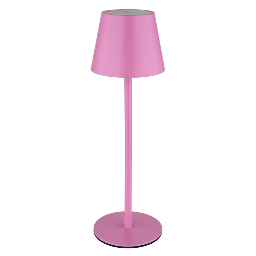 Globo - LED dimmelhető érintéses újratölthető kültéri asztali lámpa 3 az 1-ben LED/3W/5V 3000/4000/5000K IP54 1800 mAh rózsaszín