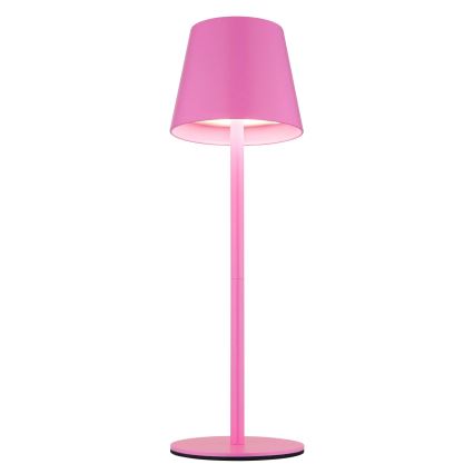 Globo - LED dimmelhető érintéses újratölthető kültéri asztali lámpa 3 az 1-ben LED/3W/5V 3000/4000/5000K IP54 1800 mAh rózsaszín