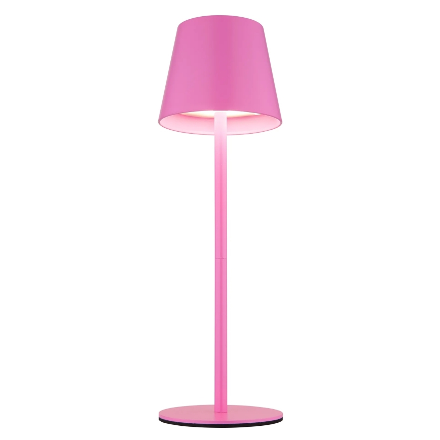 Globo - LED dimmelhető érintéses újratölthető kültéri asztali lámpa 3 az 1-ben LED/3W/5V 3000/4000/5000K IP54 1800 mAh rózsaszín