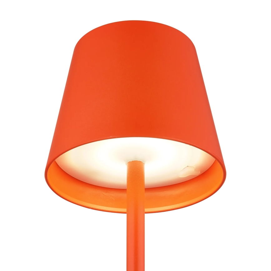 Globo - Dimmelhető, érintésvezérelt tölthető kültéri asztali lámpa 3 az 1-ben LED/3W/5V 3000/4000/5000 K IP54 1800 mAh piros