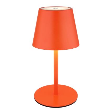 Globo - Dimmelhető, érintésvezérelt tölthető kültéri asztali lámpa 3 az 1-ben LED/3W/5V 3000/4000/5000 K IP54 1800 mAh piros
