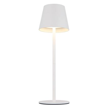 Globo - LED fényerőszabályozható érintésvezérlésű újratölthető kültéri asztali lámpa 3 az 1-ben LED/3W/5V 3000/4000/5000K IP54 1800 mAh fehér