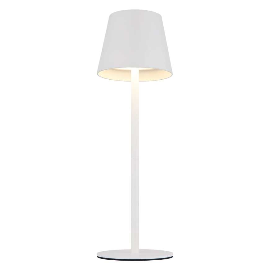 Globo - LED fényerőszabályozható érintésvezérlésű újratölthető kültéri asztali lámpa 3 az 1-ben LED/3W/5V 3000/4000/5000K IP54 1800 mAh fehér