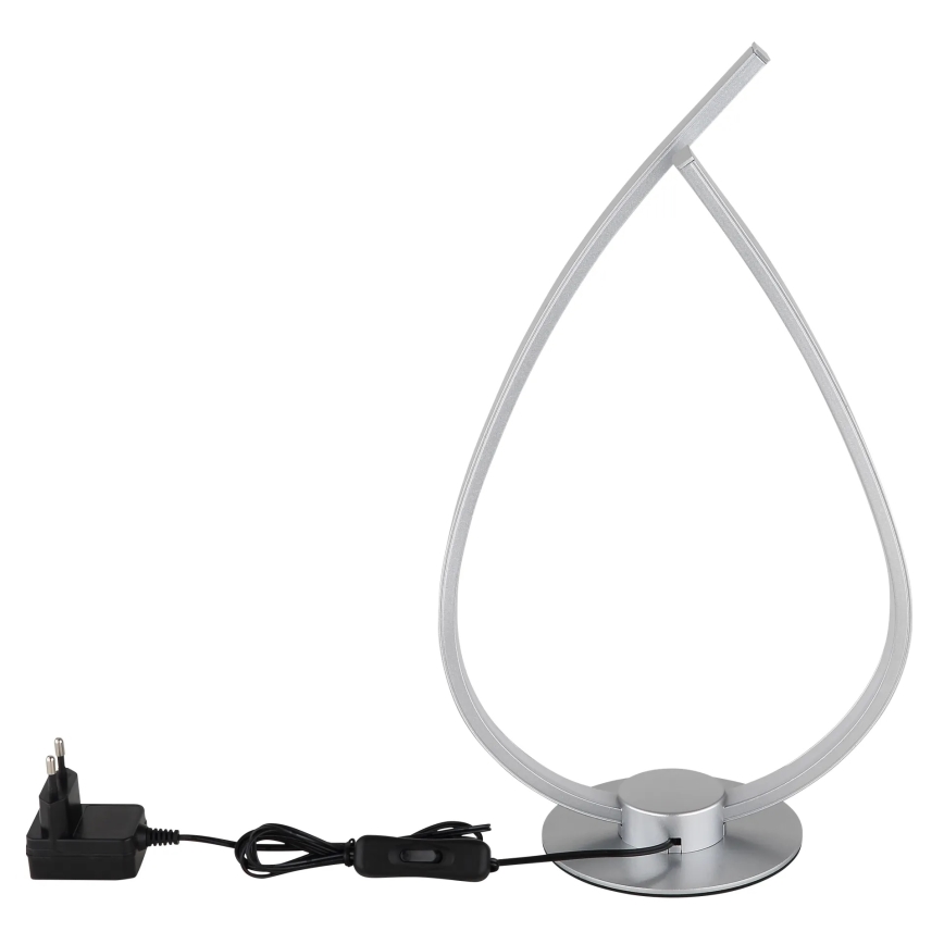 Globo - LED asztali lámpa 6W/230V ezüst