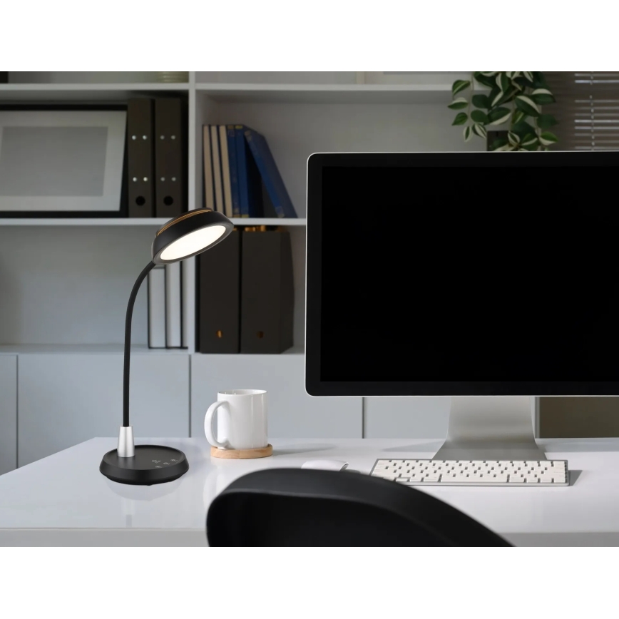 Globo - érintőkapcsolós, dimmelhető LED asztali lámpa LED/12W/230V 3000/4000/6500K fekete