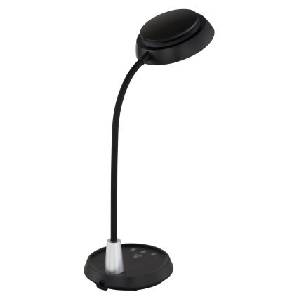 Globo - érintőkapcsolós, dimmelhető LED asztali lámpa LED/12W/230V 3000/4000/6500K fekete