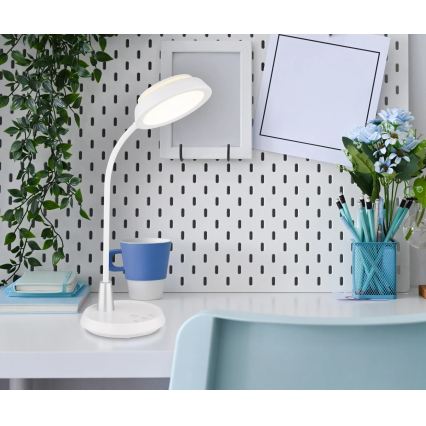 Globo - dimmelhető érintésvezérlésű asztali LED-lámpa LED/12W/230V 3000/4000/6500K fehér